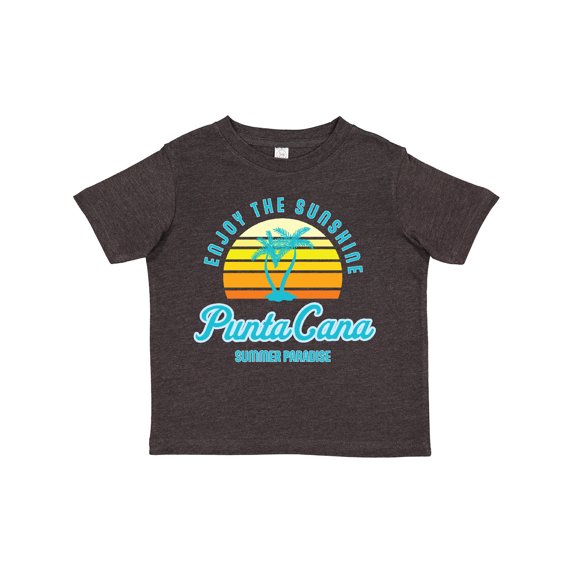 Inktastic Enjoy the Sunshine Punta Cana Summer Paradise Boys or Girls Toddler T-Shirt