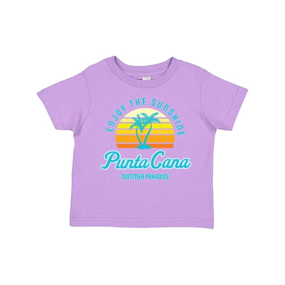Inktastic Enjoy the Sunshine Punta Cana Summer Paradise Boys or Girls Toddler T-Shirt