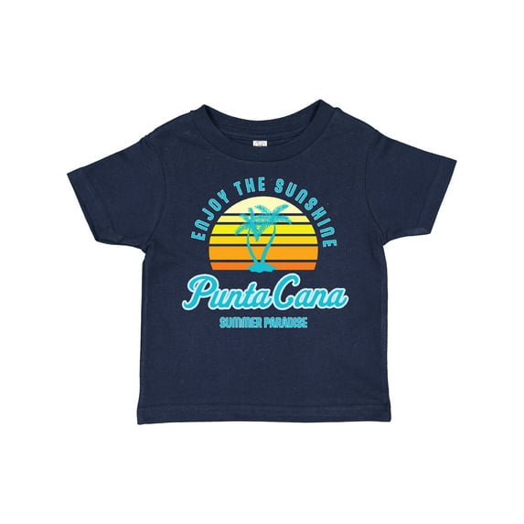 Inktastic Enjoy the Sunshine Punta Cana Summer Paradise Boys or Girls Toddler T-Shirt