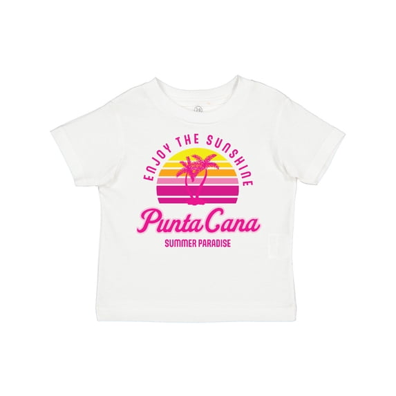 Inktastic Enjoy the Sunshine Punta Cana Summer Paradise Boys or Girls Toddler T-Shirt
