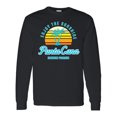 thumbnail image 1 of Inktastic Enjoy the Sunshine Punta Cana Summer Paradise Long Sleeve T-Shirt, 1 of 5