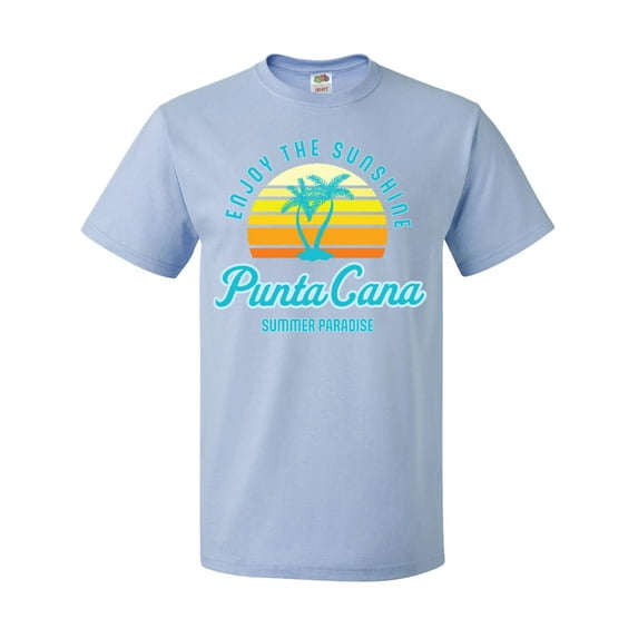 Inktastic Enjoy the Sunshine Punta Cana Summer Paradise T-Shirt