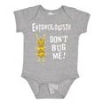 thumbnail image 1 of Inktastic Entomologists Bug White Text Boys or Girls Baby Bodysuit, 1 of 5