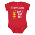 thumbnail image 1 of Inktastic Entomologists Bug White Text Boys or Girls Baby Bodysuit, 1 of 5