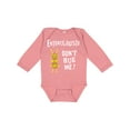 thumbnail image 1 of Inktastic Entomologists Bug White Text Boys or Girls Long Sleeve Baby Bodysuit, 1 of 5