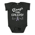 thumbnail image 1 of Inktastic Epilepsy Awareness Month Ribbon Girls Baby Bodysuit, 1 of 5