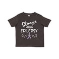 thumbnail image 1 of Inktastic Epilepsy Awareness Month Ribbon Girls Toddler T-Shirt, 1 of 5