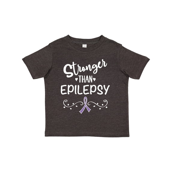 Inktastic Epilepsy Awareness Month Ribbon Girls Toddler T-Shirt
