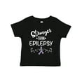 thumbnail image 1 of Inktastic Epilepsy Awareness Month Ribbon Girls Toddler T-Shirt, 1 of 5