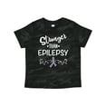thumbnail image 1 of Inktastic Epilepsy Awareness Month Ribbon Girls Toddler T-Shirt, 1 of 5