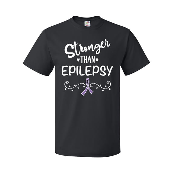 Inktastic Epilepsy Awareness Month Ribbon T-Shirt