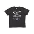 thumbnail image 1 of Inktastic Epilepsy Awareness Month Ribbon Youth T-Shirt, 1 of 5
