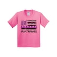 thumbnail image 1 of Inktastic Epilepsy Awareness Purple Ribbons and Flag Youth T-Shirt, 1 of 5