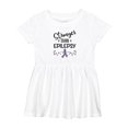 thumbnail image 1 of Inktastic Epilepsy Awareness Ribbon Support Walk Girls Baby Dress, 1 of 5