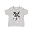 thumbnail image 1 of Inktastic Epilepsy Awareness Ribbon Support Walk Girls Baby T-Shirt, 1 of 5