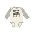 thumbnail image 1 of Inktastic Epilepsy Awareness Ribbon Support Walk Girls Long Sleeve Baby Bodysuit, 1 of 5