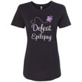 thumbnail image 1 of Inktastic Epilepsy Awareness Support Month Women's T-Shirt, 1 of 5