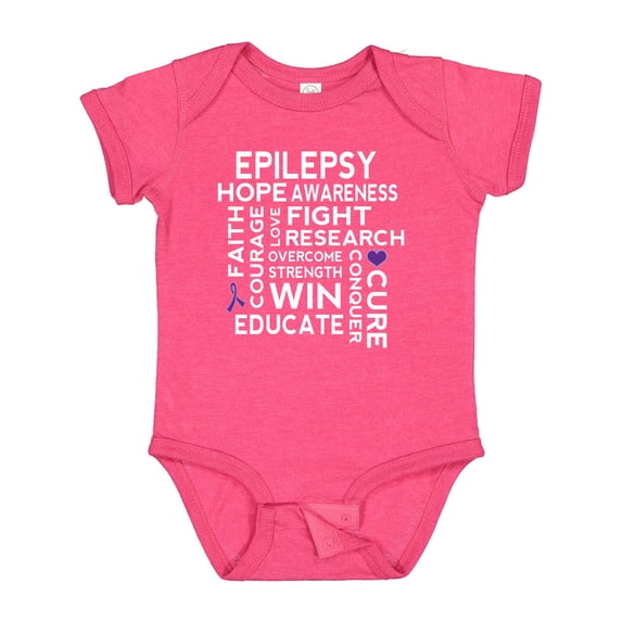 Inktastic Epilepsy Awareness Walk Shirt Boys or Girls Baby Bodysuit