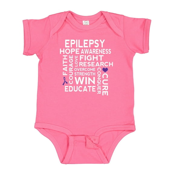 Inktastic Epilepsy Awareness Walk Shirt Boys or Girls Baby Bodysuit