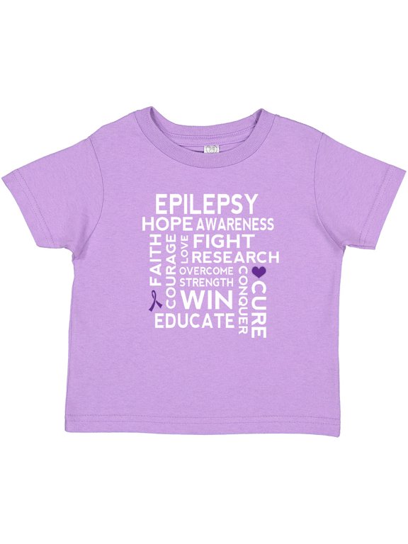 Epilepsy Awareness Walk Shirt Boys or Girls Toddler T-Shirt