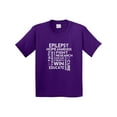 thumbnail image 1 of Inktastic Epilepsy Awareness Walk Shirt Youth T-Shirt, 1 of 5