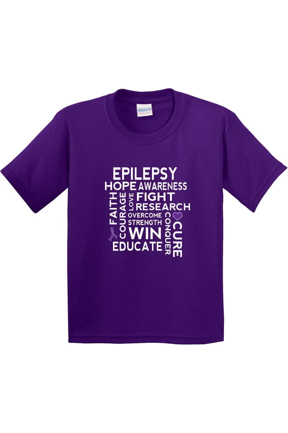 Epilepsy Awareness Walk Shirt Youth T-Shirt