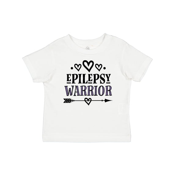 Inktastic Epilepsy Warrior Awareness Support Girls Baby T-Shirt