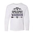 thumbnail image 1 of Inktastic Epilepsy Warrior Awareness Support Long Sleeve Youth T-Shirt, 1 of 5