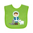 thumbnail image 1 of Inktastic Eskimo Boy Cute Alaska Boys Baby Bib, 1 of 4