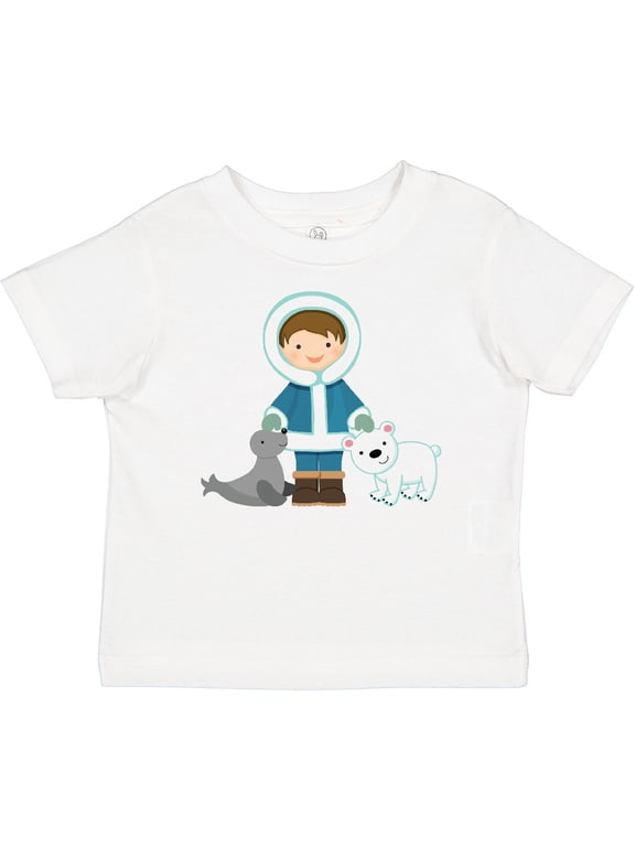 Eskimo Boy Cute Alaska Boys Baby T-Shirt