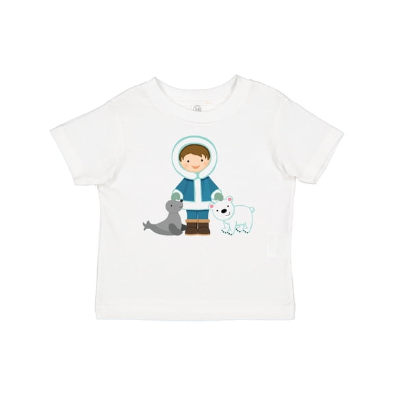 Inktastic Eskimo Boy Cute Alaska Boys Baby T-Shirt