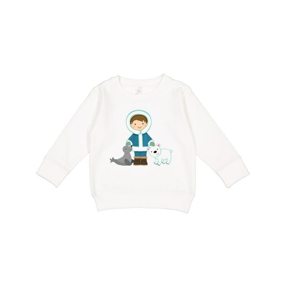 Inktastic Eskimo Boy Cute Alaska Toddler Sweatshirt