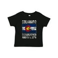 thumbnail image 1 of Inktastic Established August 1, 1876 Colorado Flag Boys or Girls Toddler T-Shirt, 1 of 5