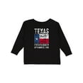 thumbnail image 1 of Inktastic Established December 29, 1845 Texas Flag Boys or Girls Long Sleeve Toddler T-Shirt, 1 of 5