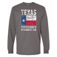thumbnail image 1 of Inktastic Established December 29, 1845 Texas Flag Long Sleeve T-Shirt, 1 of 5