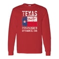 thumbnail image 1 of Inktastic Established December 29, 1845 Texas Flag Long Sleeve T-Shirt, 1 of 5