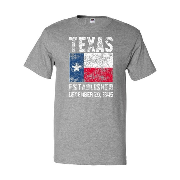 Inktastic Established December 29, 1845 Texas Flag T-Shirt