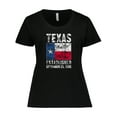 thumbnail image 1 of Inktastic Established December 29, 1845 Texas Flag Women's Plus Size T-Shirt, 1 of 5
