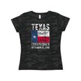 thumbnail image 1 of Inktastic Established December 29, 1845 Texas Flag Women's T-Shirt, 1 of 5