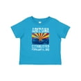 thumbnail image 1 of Inktastic Established February 14, 1912 Arizona Flag Boys or Girls Baby T-Shirt, 1 of 5