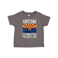thumbnail image 1 of Inktastic Established February 14, 1912 Arizona Flag Boys or Girls Toddler T-Shirt, 1 of 5