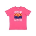 thumbnail image 1 of Inktastic Established February 14, 1912 Arizona Flag Youth T-Shirt, 1 of 5