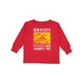thumbnail image 1 of Inktastic Established January 6, 1912 New Mexico Flag Boys or Girls Long Sleeve Toddler T-Shirt, 1 of 5