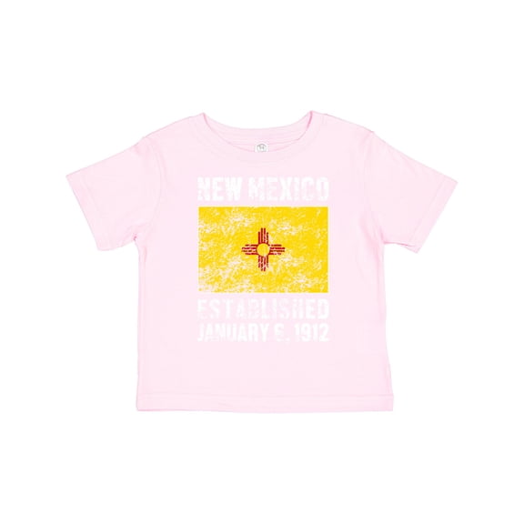 Inktastic Established January 6, 1912 New Mexico Flag Boys or Girls Toddler T-Shirt