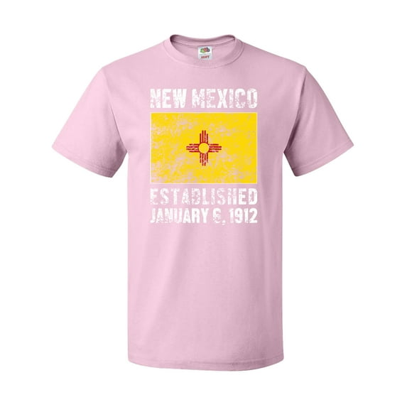 Inktastic Established January 6, 1912 New Mexico Flag T-Shirt