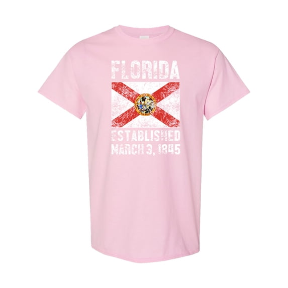 Inktastic Established March 3, 1845 Florida Flag T-Shirt