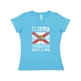 thumbnail image 1 of Inktastic Established March 3, 1845 Florida Flag Women's V-Neck T-Shirt, 1 of 5