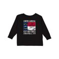 thumbnail image 1 of Inktastic Established November 21, 1789 North Carolina Flag Boys or Girls Long Sleeve Toddler T-Shirt, 1 of 5