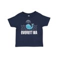 thumbnail image 1 of Inktastic Everett Washington Whale Watching Boys or Girls Baby T-Shirt, 1 of 5