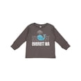 thumbnail image 1 of Inktastic Everett Washington Whale Watching Boys or Girls Long Sleeve Toddler T-Shirt, 1 of 5